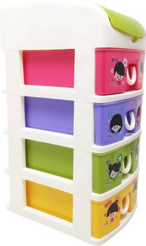 Flipkart Com Parteet 3 Compartments Plastic Plastic Drawer Plastic Drawer
