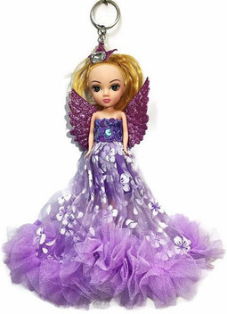 barbie doll keychain