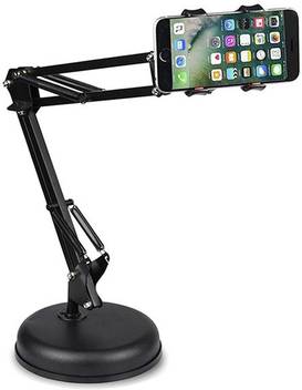 Techtest Metal Long Arm Lazy Phone Holder Mobile Phone Flexible Bed Desk Table Stand Holder Clip Bracket For Iphone Huwei Samsung Stand Mobile Holder Price In India Buy Techtest Metal Long