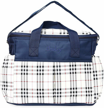 navy blue baby bag