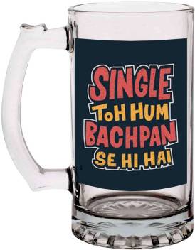 Khakee Single Toh Hum Bachpan Se Hai Theme T Bm p Glass Mug Price In India Buy Khakee Single Toh Hum Bachpan Se Hai Theme T Bm p Glass Mug Online At Flipkart Com