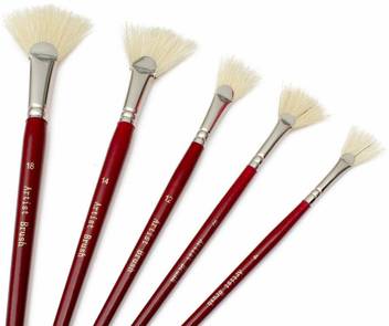 Flipkart Com Rk Artist Quality Fan Brushes Anti Shedding Artist