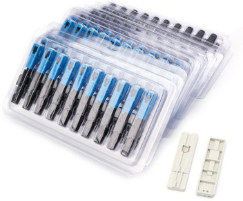 Embedded SC/ Fiber/ Quick/ Connector Fiber/ Optic/ Connectors Adapter for FTTH Fiber/ Optic/ Connector/ Kit 100pcs//set SC/ Optic/ Fiber/ Quick/ Fast/ Connector