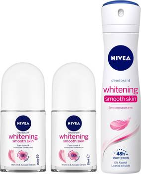 Nivea Whitening Smooth Skin Roll On Whitening Smooth Deodorant Deodorant Spray For Women Price In India Buy Nivea Whitening Smooth Skin Roll On Whitening Smooth Deodorant Deodorant Spray
