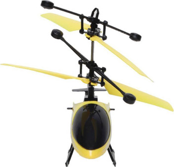 hand sensor flying helicopter