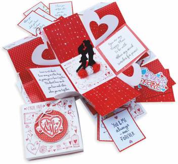 Paperica Romantic Explosion Box Bonding Gift For Love Occassions