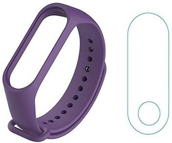 Khr Screen Guard For Mi Band 3 Combo Band Straps Screen Guard Silicon Band Scratch Rasistant Air Bubbles Proof Guard Khr Flipkart Com