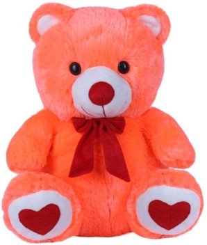 orange colour teddy bear