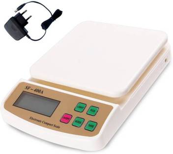 Zeom 10kg Digital Kitchen Weighing Scale White Sf400a For Household And Hotel And Resturant Uses Weighing Scale White Weighing Scale Price In India Buy Zeom 10kg Digital Kitchen Weighing Scale White