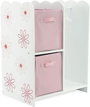 wooden doll closet