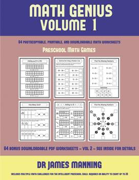 Preschool Math Games Math Genius Vol 1 Buy Preschool Math Games Math Genius Vol 1 By Manning James At Low Price In India Flipkart Com