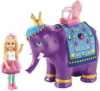 Barbie Dreamtopia Chelsea Doll And Elephant Dreamtopia Chelsea Doll And Elephant Buy Princess Fairy Dolls Toys In India Shop For Barbie Products In India Flipkart Com
