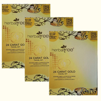 herbal tree gold facial kit
