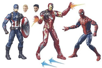 spiderman civil war toy