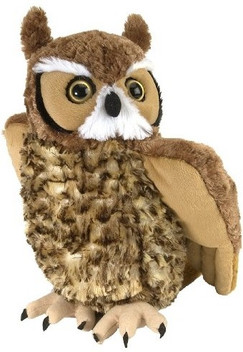 rainbow owl stuffed animal
