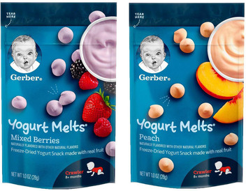 gerber baby food yogurt melts