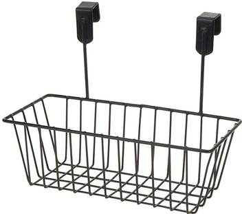 House Of Quirk Over Door Storage Basket Undershelf Rack Holder
