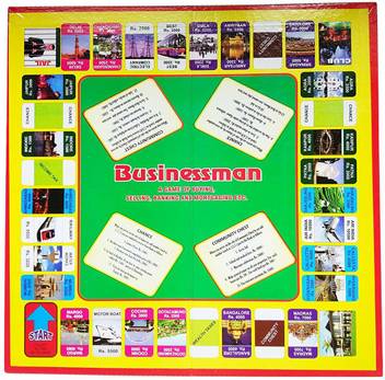 Jaynil Enterprise Family Entertainment Indian Business Board Game