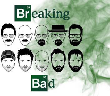Breaking Bad Wall Poster Poster Large Print On 36x24 Inches Fine