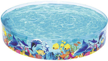 dolphin paddling pool