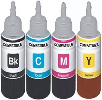 Ang Refill Ink For Canon Pixma E410 All In One Printer Ink Cyan