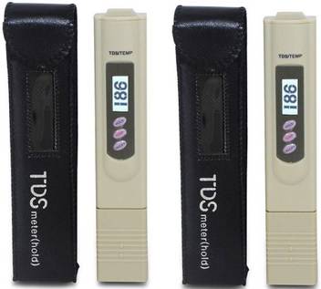 Techtest Pack Of 2 Portable Water Quality Tester Filter Measuring And Purity Tds Tester Meter Lcd
