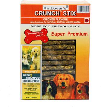 Pet Lovers Petlovers Crunch Stix Chicken Flavour Chicken Dog Chew Price In India Buy Pet Lovers Petlovers Crunch Stix Chicken Flavour Chicken Dog Chew Online At Flipkart Com