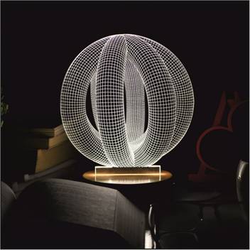 Artwalaz 3d Illusion Acrylic Lamp With Usb Cord And Wooden Steam Beach Base Spiral Table Lamp Price In India Buy Artwalaz 3d Illusion Acrylic Lamp With Usb Cord And Wooden Steam