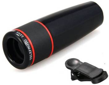 Lizzie 12X Zoom Telescope Universal lens Mobile Phone Lens Price in India -  Buy Lizzie 12X Zoom Telescope Universal lens Mobile Phone Lens online at  Flipkart.com