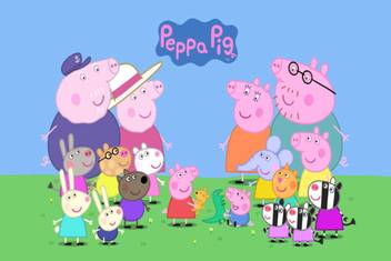 Peppa Pig Cartoon Poster Decorative Wall Poster High Resolution 300 Gsm Glossy Matte Art Paper Print Paper Print Nature Decorative Posters In India Buy Art Film Design Movie Music Follow the vibe and change your wallpaper every day! inr