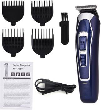 Addbeauty Gm 6115 Blue Trimmer Hair Cutting Machine Runtime 45