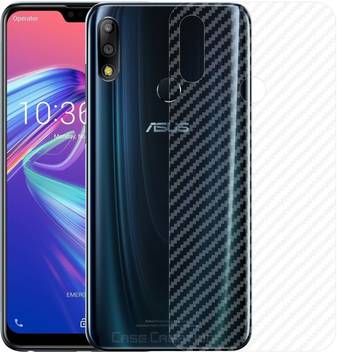 Case Creation Clear Transparent 3d Carbon Fiber Back Skin Rear Screen Guard Hd 43 Asus Zenfone Max Pro M2 Mobile Skin Price In India Buy Case Creation Clear Transparent 3d Carbon