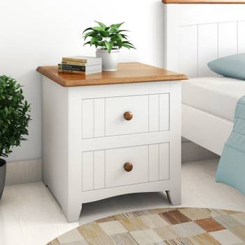 Flipkart Perfect Homes Legato Solid Wood Bedside Table Price In