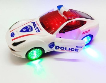 kids battery police car