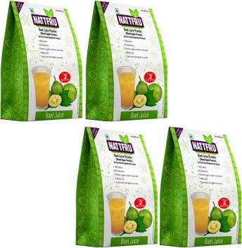 Nattfru 100 Natural Pure Freeze Dried Bael Juice Powder Bael Powder Wood Apple Bael Fruit Powder Pack Of 4 Price In India Buy Nattfru 100 Natural