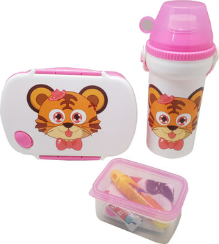 kids lunch box and water bottle