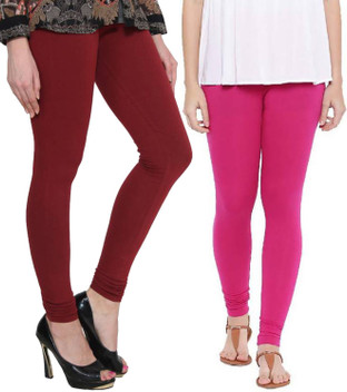 pink maroon leggings