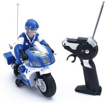 remote control police bike