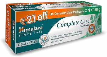 Himalaya Herbals Complete Care Toothpaste 150 G Pack Of 2 Rupees 21 Off Toothpaste Buy Baby Care Products In India Flipkart Com