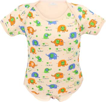 Neska Moda Baby Boys Baby Girls Orange Bodysuit Buy Neska Moda