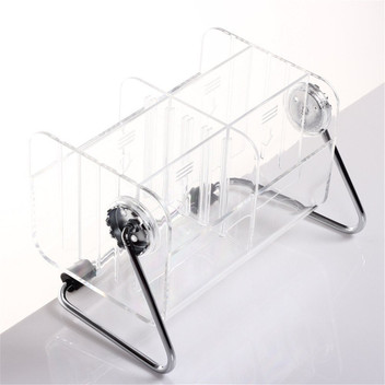 TV Remote Control Phone Key Pen Clear Glasses Organizer Storage Box Stand Holder