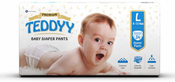 teddy diaper pants large