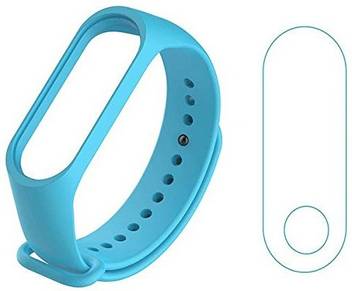 Khr Screen Guard For Combo Replacement Strap With Screen Protector For Xiaomi Mi Band 3 Khr Flipkart Com