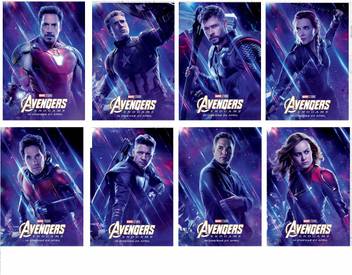 Avengers Endgame Set Of 8 Posters For Room Office Paper Print Movies Posters In India Buy Art Film Design Movie Music Nature And Educational Paintings Wallpapers At Flipkart Com
