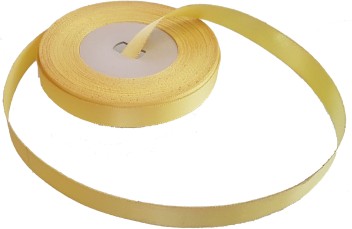 lemon satin ribbon