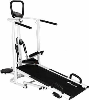 Powermax Fitness Mft 410 4 In 1 Multifunction Manual Treadmill