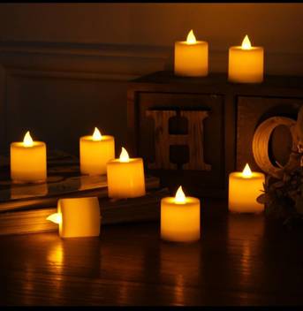 New Jaipur Handicraft Hukum Mere Aaka Led Candles Party Decoration