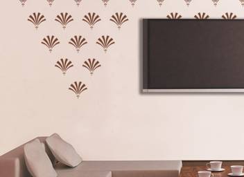 Gallerist Wall Stencil Beautiful Flower Design Wall Stencil 1 Stencil Size 12x12 Inches Reusable Diy Free Shipping By Gallerist In Stencils Gal0115428 Wall Painting Stencil Price In India