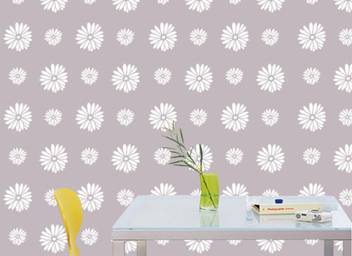 Gallerist Wall Stencil Exclusive Design Wall Stencil 2 Stencils