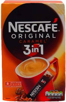Nescafe Original 3 In 1 Caramel Instant Coffee Price In India Buy Nescafe Original 3 In 1 Caramel Instant Coffee Online At Flipkart Com